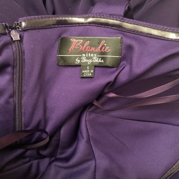 Purple Prom Dress - Picture 3 of 6